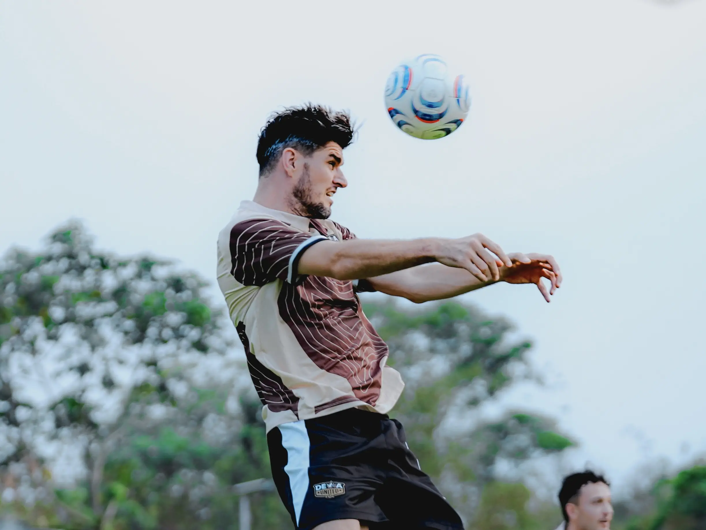 Skuad Dewa United Banten FC menjalani persiapan pertandingan